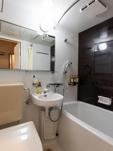 Bathroom 5, Hotel Etwas Tenjin, Fukuoka