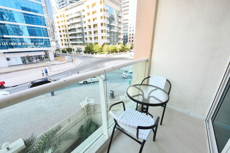 View from room, Marina Park, Dubai