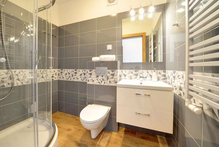 Bathroom 3, Apartament EverySky Karpacz Wilcza 3F, Jelenia Góra