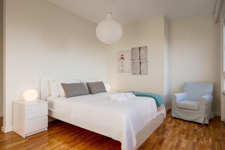 Bedroom 2, Amazing T.M. Penthouse by the Beach, Oeiras
