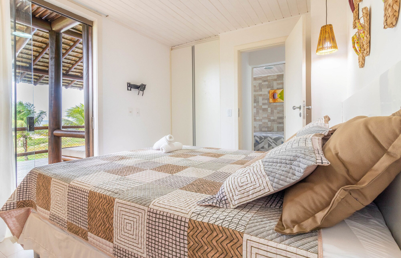 Bedroom 2, IT15 - Lindo Bangalô Vista Mar -Itacimirim, Camaçari