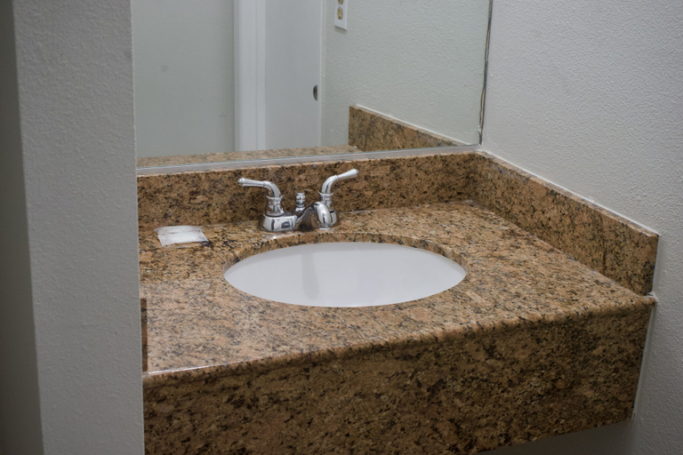 Bathroom 3, Red Carpet Motel, San Bernardino