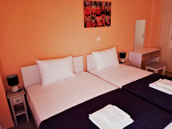 Bedroom 3, Alkioni City Apartments, Crete