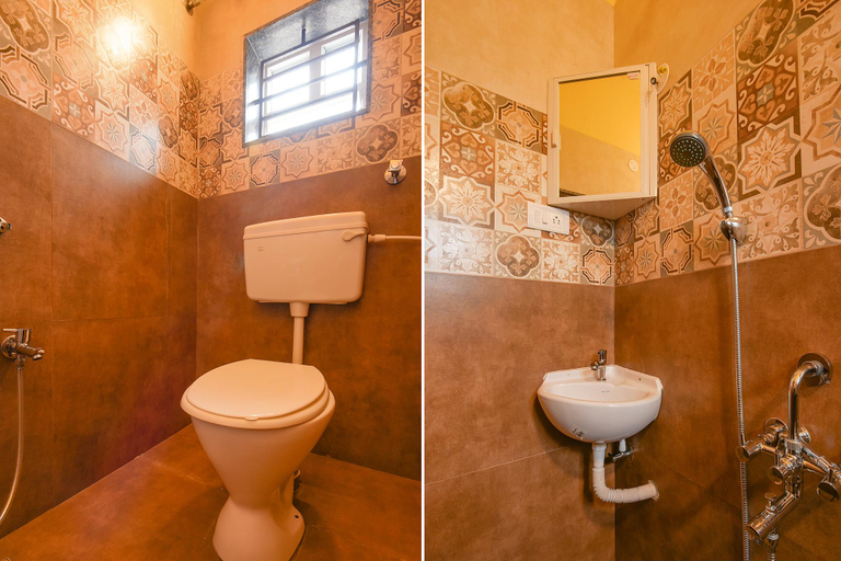 Bathroom 4, Fabhotel Vijaylakshmi Stay Inn, Kancheepuram