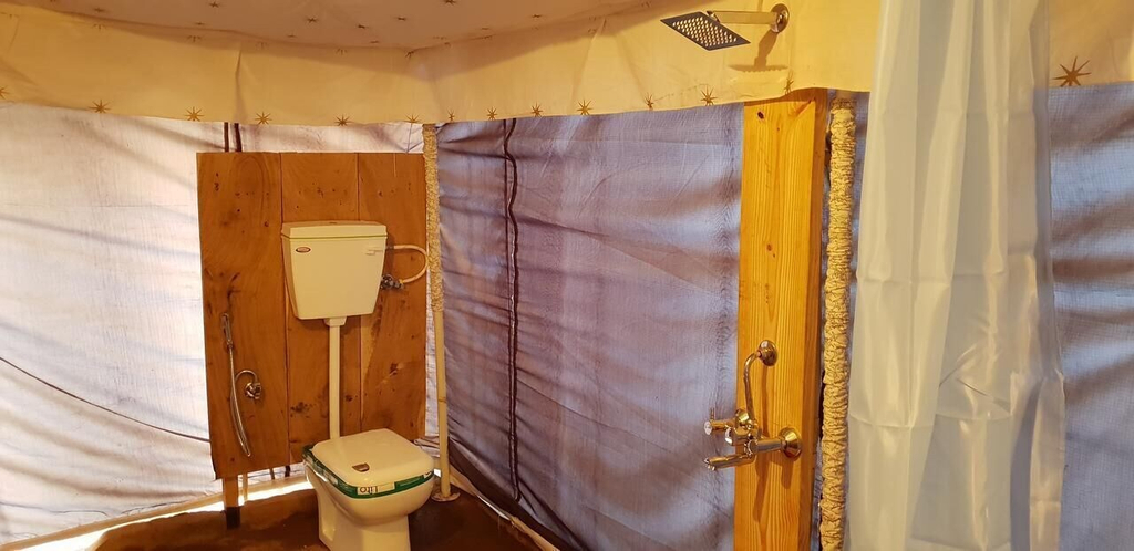Bathroom 4, Satpura Adventure Resort & Camping, Hoshangabad
