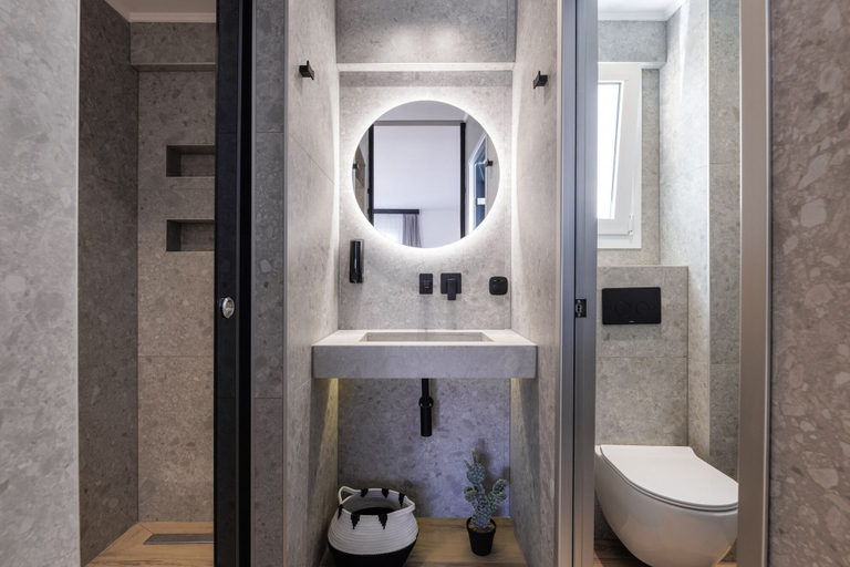 Bathroom 3, Kentro Luxury Suites, Central Macedonia