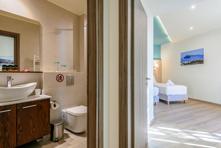Bathroom 3, Sunset Villa - Panorama Sea View Villa, Crete