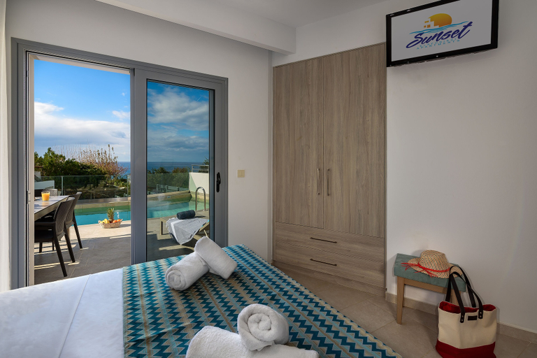 Bedroom 5, Sunset Elafonisi Apartments, Crete