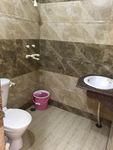 Bathroom 3, Hotel Sheela, Agra