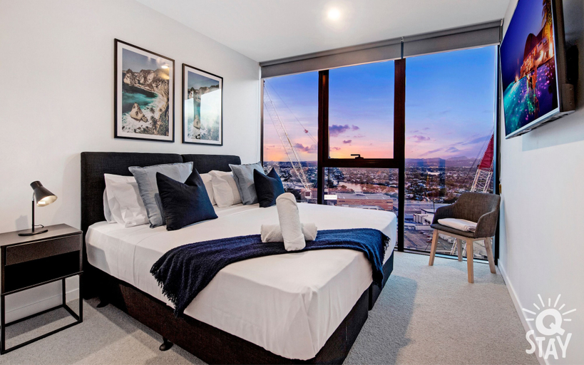 Bedroom 2, Casino Private Apartments - QStay, Gold Coast