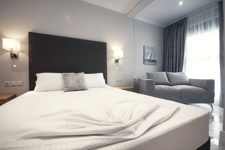 Bedroom 5, La Mer Apartments, Central Macedonia