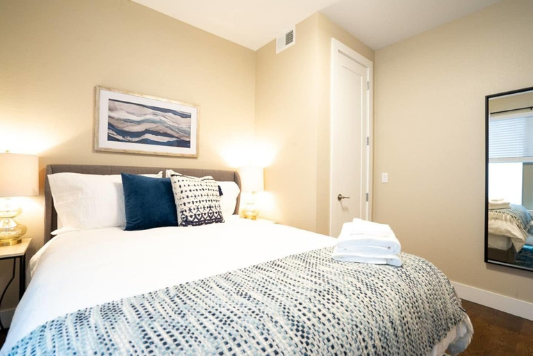 Bedroom 2, Mid Mod Manor A Sophisticated Townhouse Golden Triangle, Denver