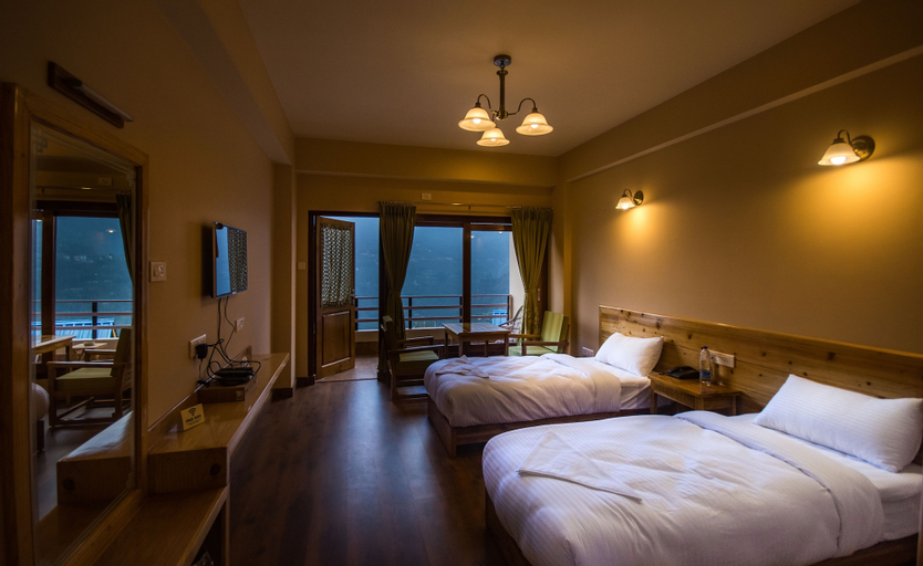 Bedroom 3, Hotel 100 Petals - Gangtok 12 mins from MG Marg, East Sikkim