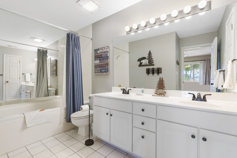 Bathroom 5, Ozark Escape at the Pointe, Taney