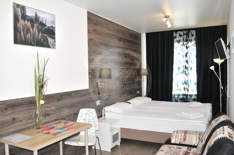 Bedroom 4, ENJOY! Apartments & Studios – Akvareli, Balashikhinskiy rayon