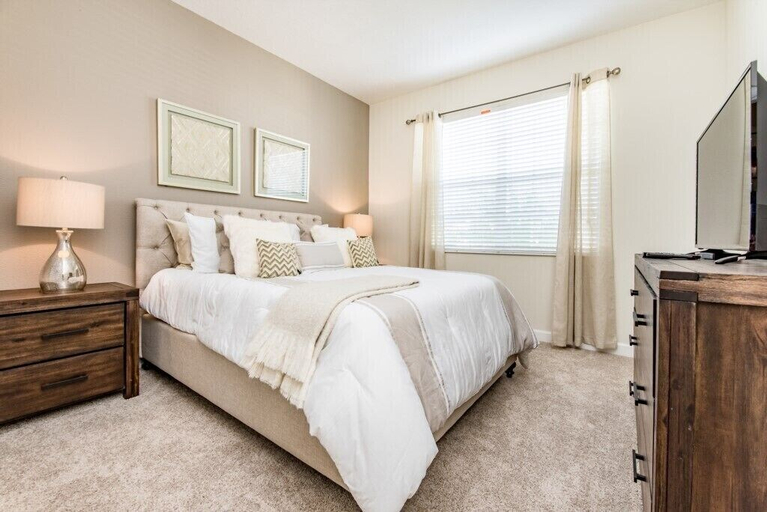 Bedroom 3, 5 Bedroom Resort Villa with Game Room & Pool, Osceola