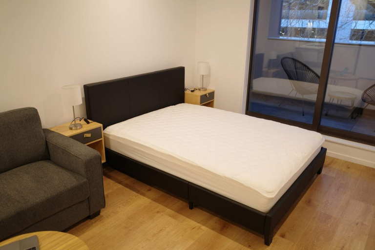 Bedroom 2, Modern, Cosy Studio Apartment Auckland Central, Waitakere