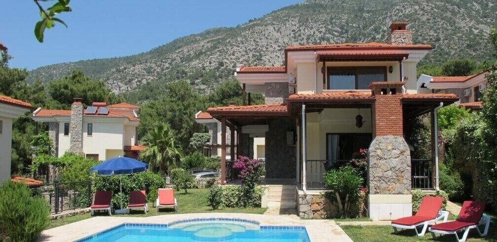 Courtyard, Villa AX20 by JoyLettings, Fethiye