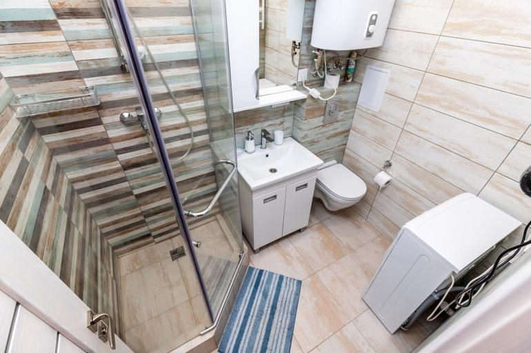 Bathroom 4, More Apartments na Poltavskoy 54, Sochi gorsovet