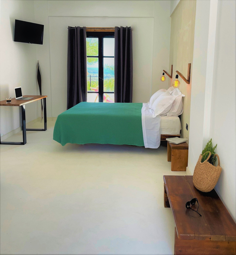 Bedroom 3, Rustic Hill Private Pool Rooms, Peloponnese