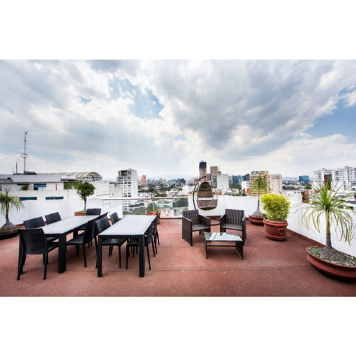 Terrace/patio, Destination Polanco @Arquímides, Mexico City