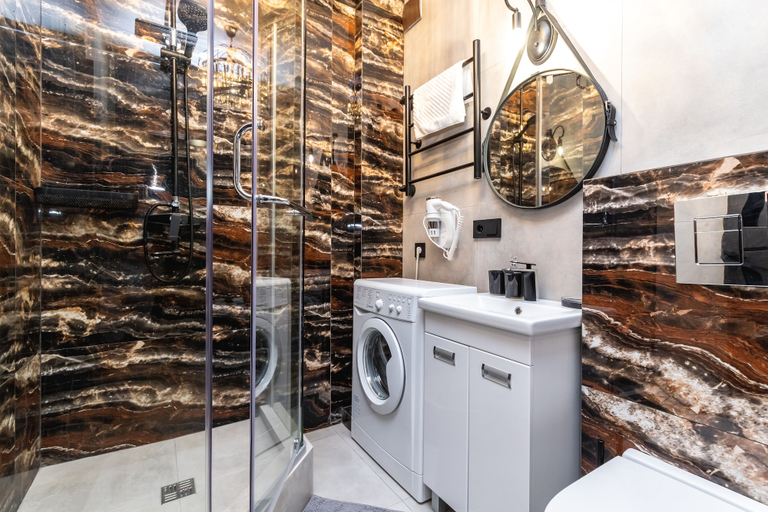 Bathroom 4, More Apartments na Estonskoy 37 k11, Sochi gorsovet