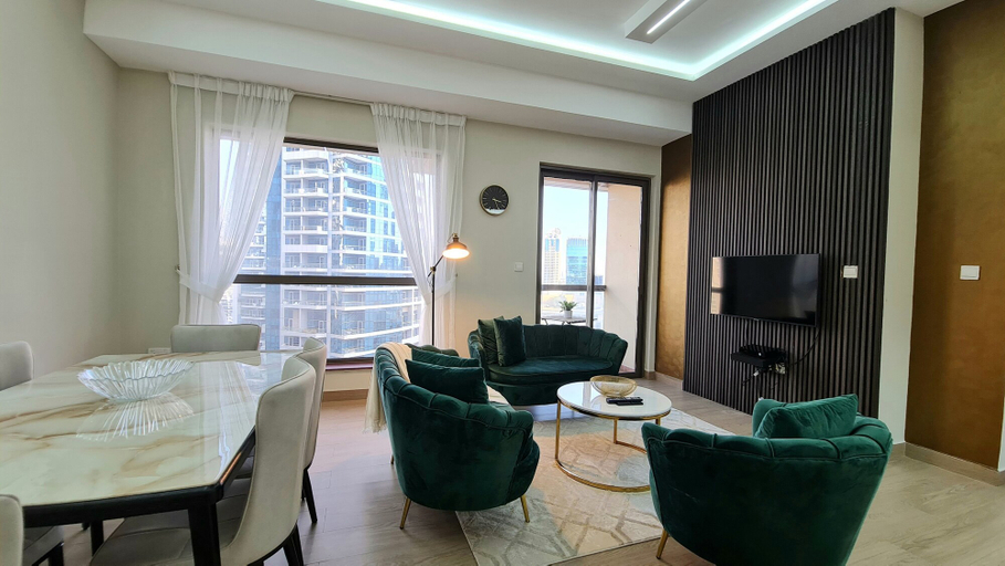 Interior, Marco Polo - Stunning Marina Views | High Floor | Close to Tram, Dubai