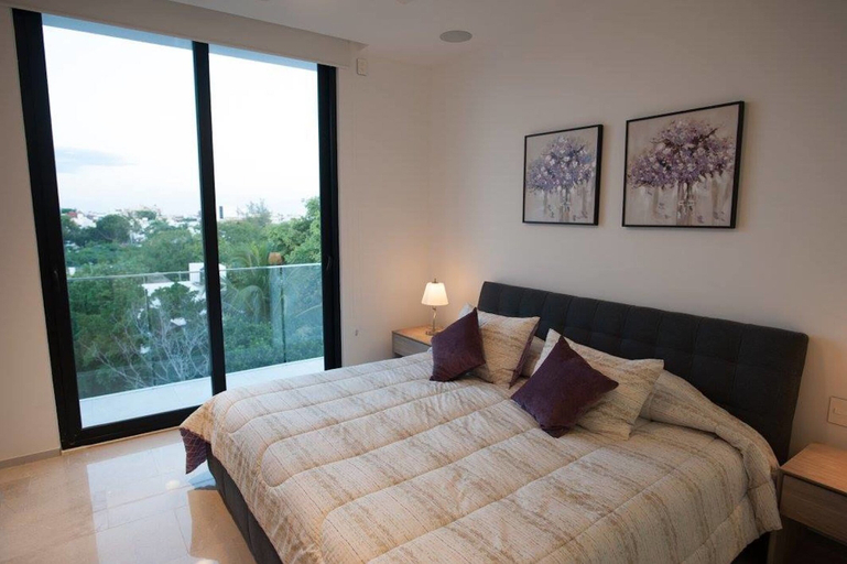 Bedroom 2, Penthouse con Alberca Privada Vista al Mar, Cozumel
