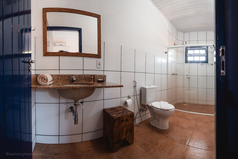 Bathroom 3, Pousada Canto do Dado, Ubatuba