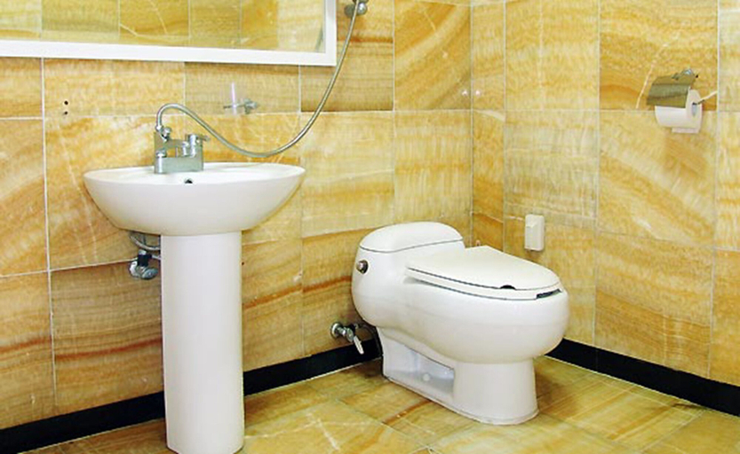 Bathroom, Marronnier Pension, Taean
