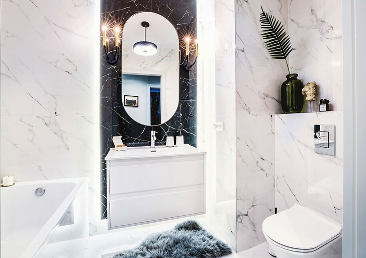 Bathroom 2, Flat White Apartamenty 49, Zielona
