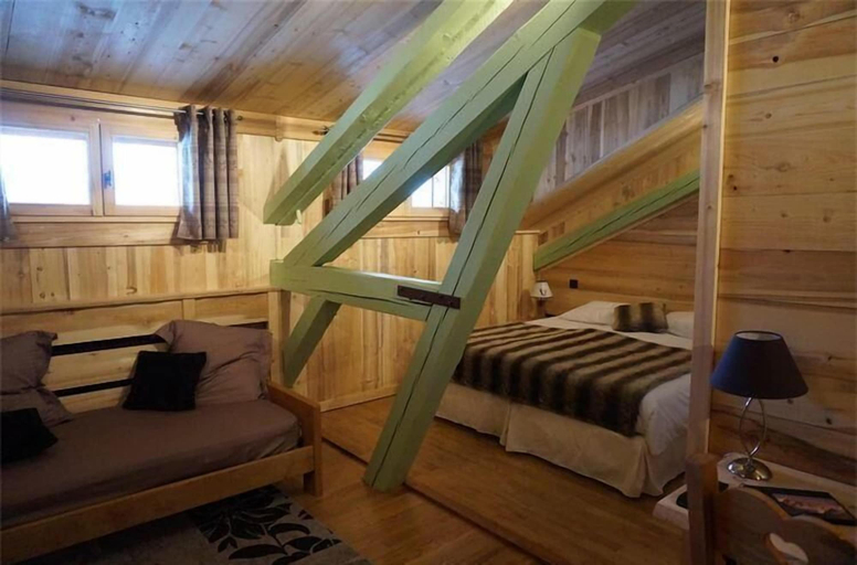 Bedroom 3, Maison d'hôtes La Barmaz, Haute-Savoie