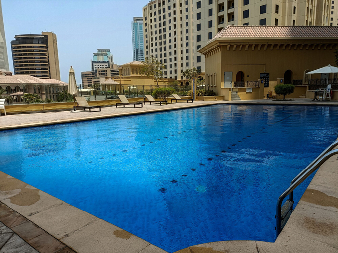 Outdoor pool 3, Marco Polo - Stunning Marina Views | High Floor | Close to Tram, Dubai