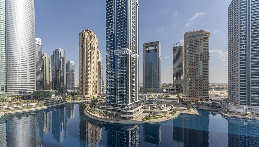 Exterior & Views 2, Homesgetaway - JLT Lake Views 1BR, Dubai
