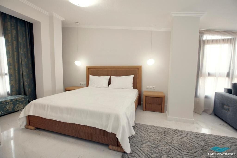 Bedroom 5, La Mer Apartments, Central Macedonia