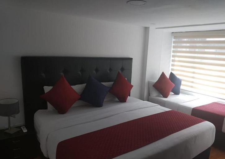 Bedroom 4, Hotel American Visa Bogota, Santafé de Bogotá