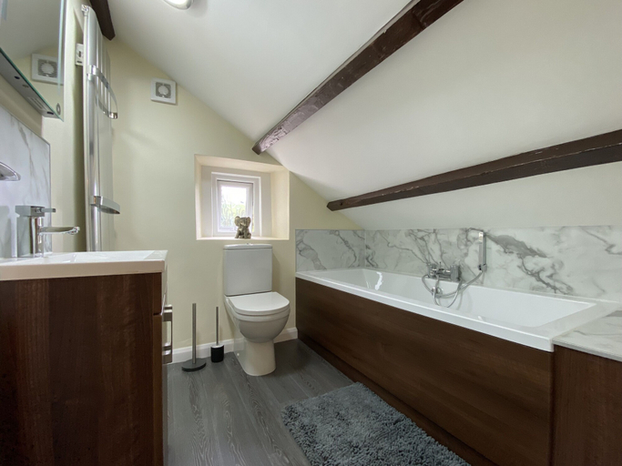Bathroom, Rattlebeck Farm Holiday Cottage, Cumbria