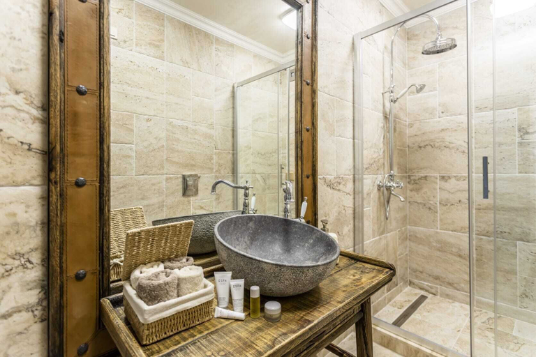 Bathroom 4, Castro Mesembria Boutique Hotel, Nesebar