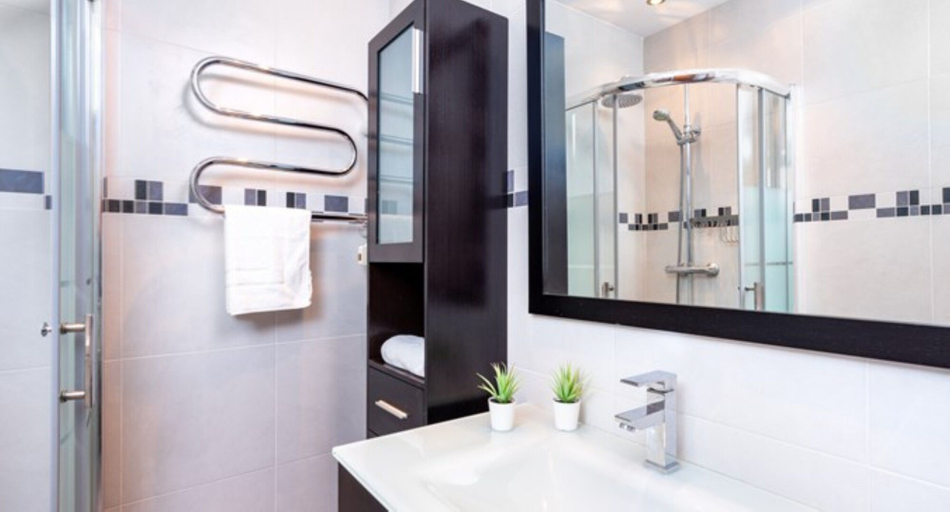 Bathroom, Apartment - 2 Bedrooms with Pool and WiFi - 107885, Málaga