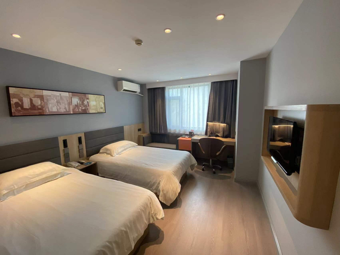 Bedroom 4, Jinjiang Inn Wuhu High-Speed Railway Station West Square, Wuhu