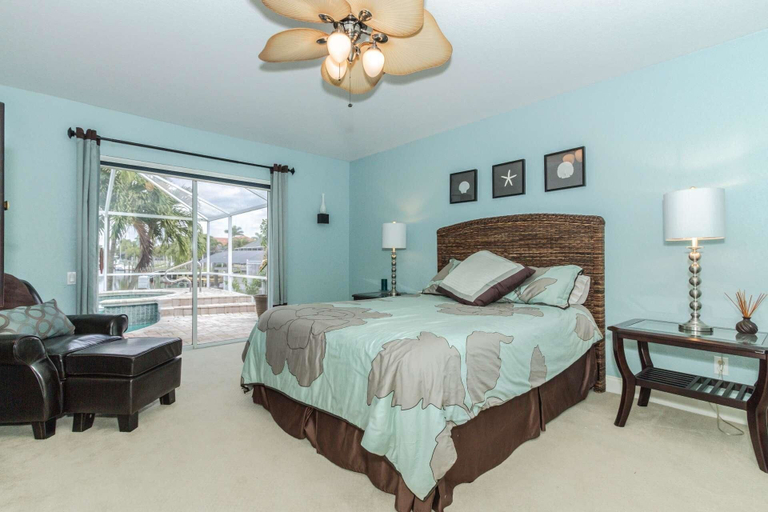 Bedroom 3, SW Cape Coral Vacation Home, Lee