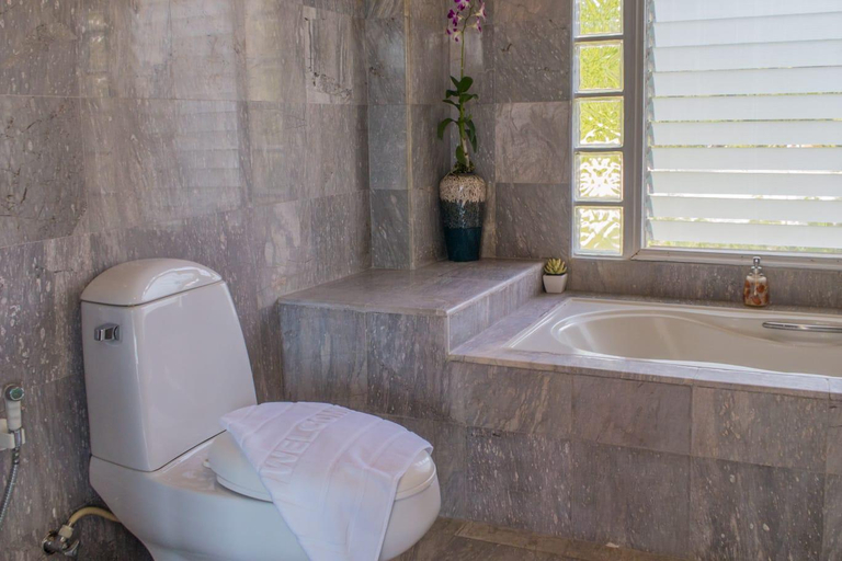 Bathroom 2, Sea Beach front pool " Celebrity Ocean View Villa , Ko Samui