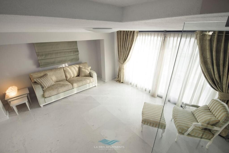 Bedroom 4, La Mer Apartments, Central Macedonia