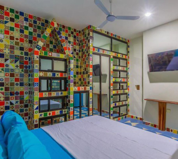 Bedroom 2, House of Art by Skyrun, Isla Mujeres