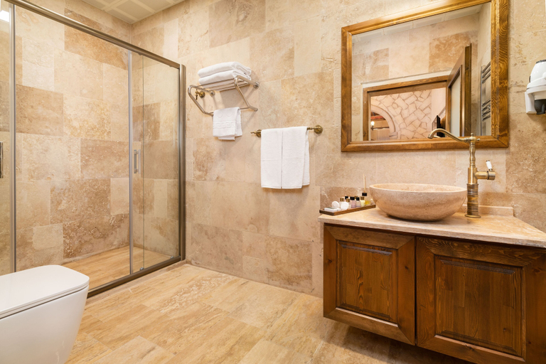 Bathroom 5, Oba Cave Hotel, Ürgüp