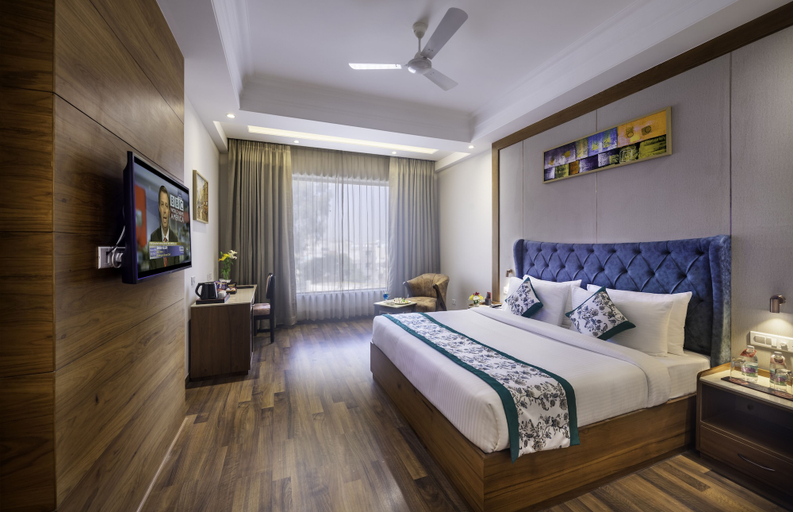 Bedroom 4, Lords Inn Chandigarh Zirakpur, Sahibzada Ajit Singh Nagar