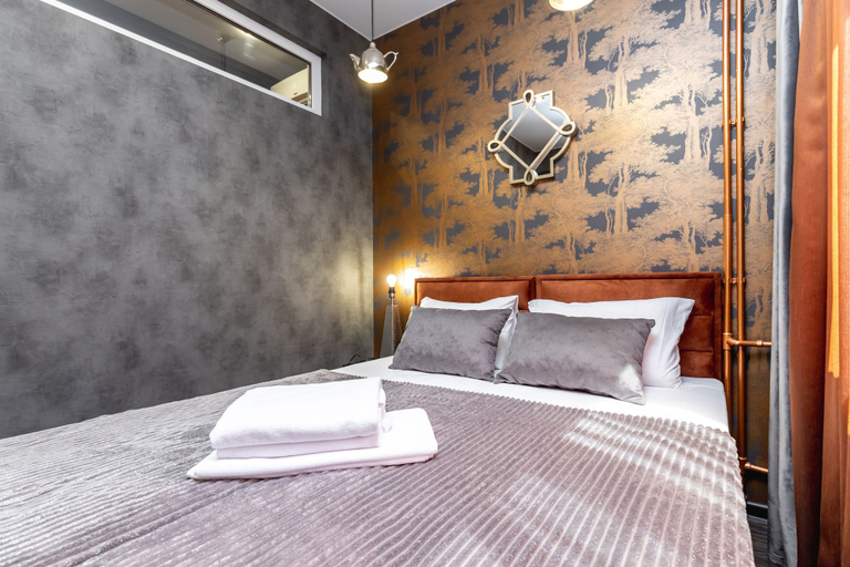 Bedroom 3, More Apartments na Estonskoy 37 k11, Sochi gorsovet