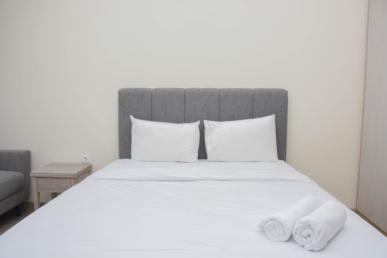 Bedroom 1, Fully Furnished With Comfortable Design Studio At Menteng Park Apartment, Central Jakarta