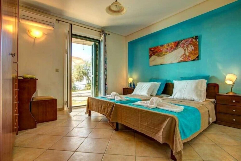 Bedroom 3, Villa Iremia & Villa Galini, Ionian Islands