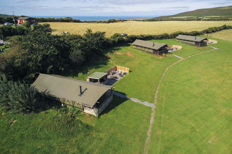 Exterior & Views 2, Whiteford Glamping Tent - Llangennith, Swansea